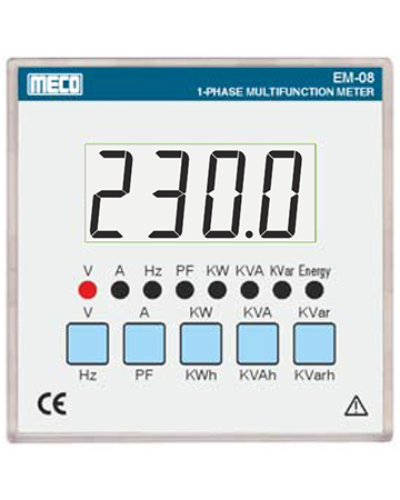 1 Phase Multifunction Meter - TRMS Exporter in Mumbai