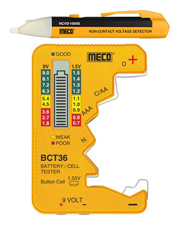 Non-Contact Voltage Detector & Battery / Cell Tester Exporter in Mumbai